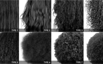 Les différents types de cheveux